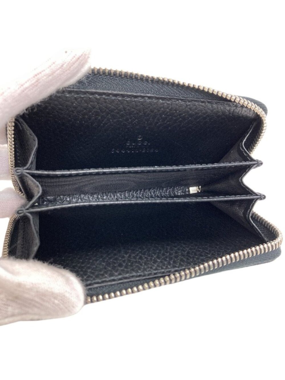 Gucci GG Marmont Double G Coin Purse Leather - Picture 4 of 8